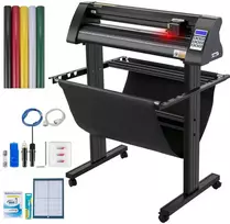 Vinilo pjaustytuvas 720 mm, LED ekranas, optinis jutiklis, stovas, lipdukų, reklaminių užrašų, grafikos pjovimo braižytuvas