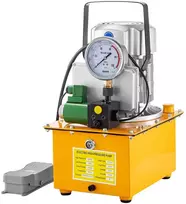 Hidraulinis elektrinis siurblys 750W, 7L, 220V, vieno veikimo, su solenoidiniu pedalu, hidraulinis agregatas, cilindras