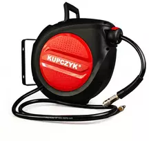 Pneumatinė žarnos ritė, 15 metrų PVC oro žarna, dirbtuvių garažo oro kompresoriaus ritė, automatinė ištraukiama oro žarna