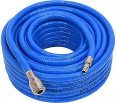 Sustiprinta PVC pneumatinė žarna, 10 mm x 20 m, su greitosiomis jungtimis, oro kompresoriaus žarna