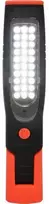 LED darbo žibintas, 30+7 LED, įkraunamas, su magnetais ir kabliukais, 140 lm, inspekcinė lempa