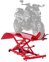 Hidraulinis motociklo keltuvas, 453.6kg keliamosios galios keltuvas, didelio našumo motociklų remonto stovas, keturračių motociklų keltuvas, reguliuojamo aukščio keltuvas