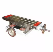 Kryžminis slankiojantis stalas frezavimo staklėms, precizinis koordinatinis stalas su ketaus paviršiumi, 3 T formos angos, 230 x 110 mm eiga