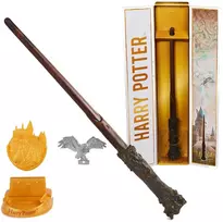 Harry Potter Hario stebuklingų būtybių kolekcinė stebuklinga lazdelė + priedai