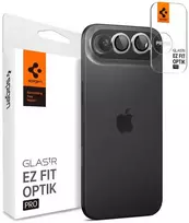 Spigen Glass tR EZ Fit Optik Pro 2 Pack, sidabrinis - iPhone Air