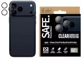 Panzer Glass „PanzerGlass“ – SAFE. Skaidrus kameros objektyvo apsauginis dėklas – „iPhone 17 Pro“ / „17 Pro Max“ / „16 Pro“ / „16 Pro Max“