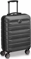 Kelioninis Delsey Air Armour Slim 55 cm matkalaukku, musta