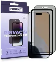 „FoneKit Privacy+“ viso ekrano apsauginis grūdintas stiklas, skirtas „iPhone Air“.