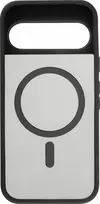FoneKit Magneettinen Soft Touch -suojakuori, Google Pixel 9, musta/harmaa