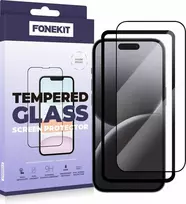 Roar FoneKit viso dangčio grūdintas stiklas, iPhone 16 Pro Max