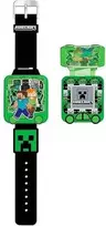 Kids Euroswan Hiszpania Edukacinis laikrodis vaikams, vaikams, „Minecraft“, chronometras, žadintuvas, žaidimai / Min4148