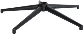 Mville Kampinis 65 cm biuro kėdės pagrindas, juodas, metalinis