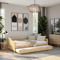 Homestyle4U Lova, 206x66x98 cm, ruda