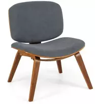 Fotelis Promotions Akcentinė kėdė, 65x60x76 cm, riešutas
