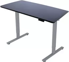 Home4you Stalas ERGO FIT 1 Variklio, Reguliuojamo Aukščio, 120x68 cm, Pilkas/Juodas
