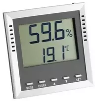 Profesionalus termometras-higrometras su metrologine patikra KLIMA GUARD TFA 30-5010M