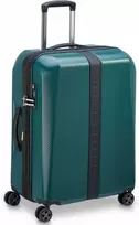 Kelioninis Delsey Promenade Hard 2.0 Expandable 66 cm -matkalaukku, vihreä