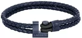 Lacoste Ruda stilinga pinta odinė apyrankė Loch 2040150
