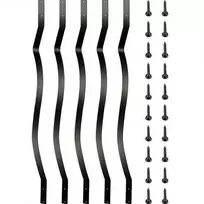 Vevor Metaliniai laiptų balustrai 51 vnt. 82 cm