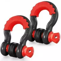 Vevor 2 vnt. 3/4" D žiedo kilpa su 7/8" varžtu