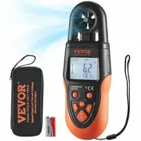 Vevor Bluetooth nešiojamas anemometras įranga HVAC