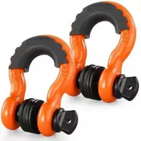 Vevor 2 vienetai 3/4" D žiedo grandiklis su 7/8" sraigtiniu kaiščiu