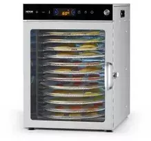 Vevor 12 padėklų maisto džiovykla iš nerūdijančio plieno 800W