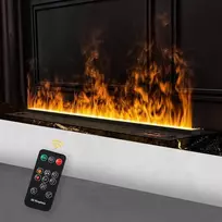 Cann 3D simuliacija LED elektrinis židinys 120x24x17cm