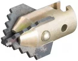 Dantytasis kryžminis plokščiasis antgalis 22mm spiralei REMS 22/35