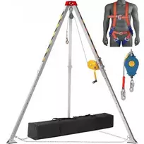 VEVOR Darbo erdvės trikojo komplektas 544 kg