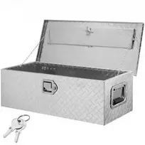 Vevor Aliuminio įrankių dėžė sunkvežimiui 30x13x9.6 cm