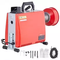 Vevor Kanalizacijos valymo mašina 20m x 16mm 250W