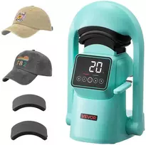 Automatinė kepurių terminio presavimo mašina, kepurių spausdinimui, su jutikliniu ekranu, automatiniu atleidimu, puikiai tinka „pasidaryk pats“ kepurių personalizavimui