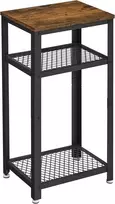 Songmics Šoninis staliukas, 30x40x75 cm, rudas