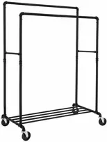 Songmics Drabužių kabykla, 99,7x162x59 cm, juoda