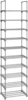 Songmics Batų lentyna, 45x30x174 cm, pilka