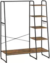 Songmics Drabužių stovas, 120x45x160 cm, juodas