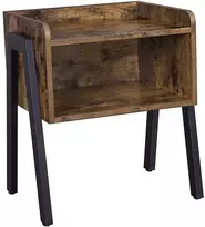 Songmics Naktinis staliukas, 46x35x51.5 cm, rudas