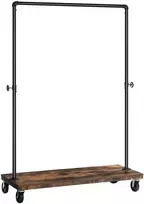 Songmics Drabužių stovas, 160x104.5x40 cm, juodas, rudas