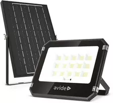 Avide LED lauko šviestuvas su saulės baterija 1400lm CCT su pulteliu