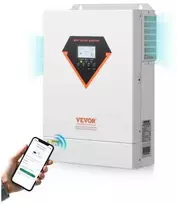 Vevor Hibridinis saulės inverteris su įkrovikliu 6000W