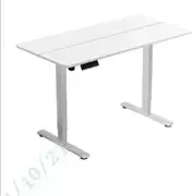 Promotions Rašomasis stalas, Elektrinis aukščio reguliuojamas stalas, 120x60 cm, Balta