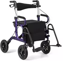 Promotions Vaikštynė su sėdyne, sulankstoma 2-in-1 visureigė, 64x103x101.5 cm, violetinė