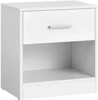 Songmics Naktinis staliukas, 39x27.6x41 cm, balta