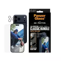 Panzer Glass „PanzerGlass 2-in-1“ klasikinis rinkinys | Ekrano apsauga / objektyvo apsauga | „Apple“ | „iPhone 17 Pro Max“ | Skaidri