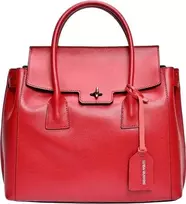 Luisa Vannini Moteriška odinė rankinė LV 479 Rosso