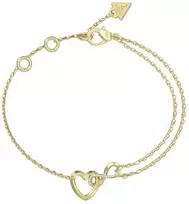 Guess Žavinga širdies ir begalybės apyrankė Iconique JUBB05531JWYG