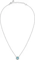 Morellato Delicate sidabrinis pakabukas with mėlynas zircon and crystals Tesori SAIW94