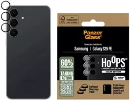 Panzer Glass Grūdintas stiklas na objektyvas PanzerGlass Hoops Lens Protector do Samsung Galaxy S25 FE permatomas