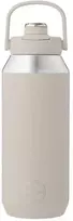 CREAM AYA&IDA Nerūdijančio plieno sportinė gertuvė 'Kreminis rusvai gelsvas' - 950 ml